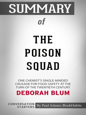 cover image of Summary of the Poison Squad
